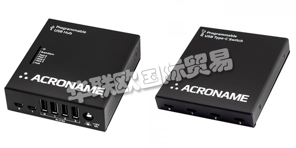 美國ACRONAME公司主要供應(yīng)：美國ACRONAME集線器,ACRONAME制造測試模塊，端口選擇器開關(guān)，電纜等產(chǎn)品。深圳華聯(lián)歐可為您提供美國ACRONAME等品牌的產(chǎn)品，原裝進(jìn)口，特價(jià)供應(yīng)。